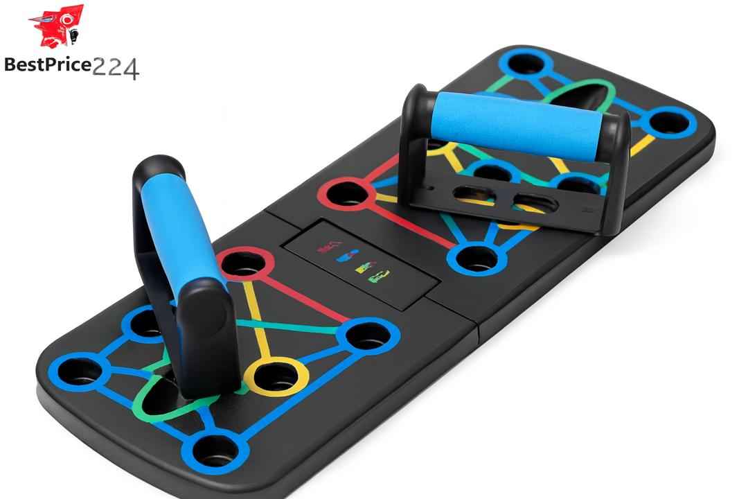 Ensemble de planche à pompes multifonctionnelle portable - équipement de sport pliable - Best Price224