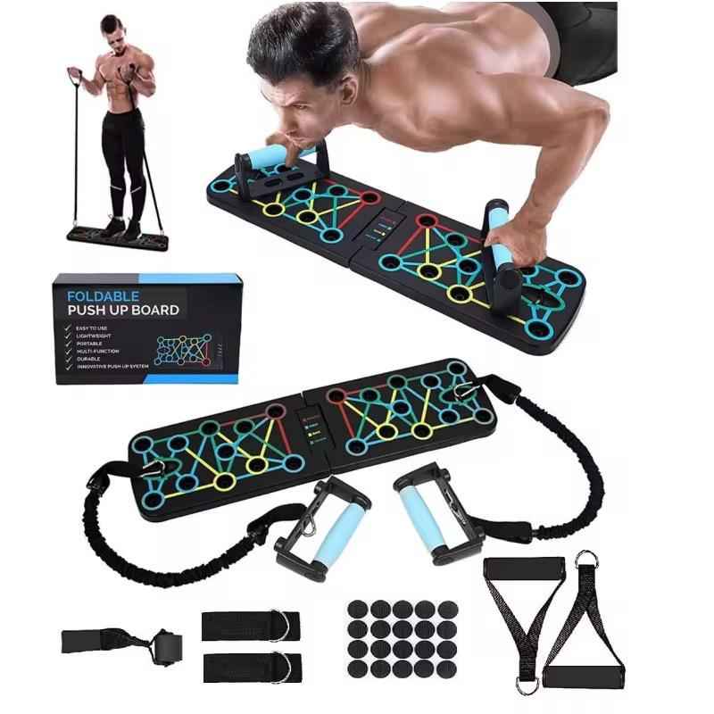 Ensemble de planche à pompes multifonctionnelle portable - équipement de sport pliable - Best Price224