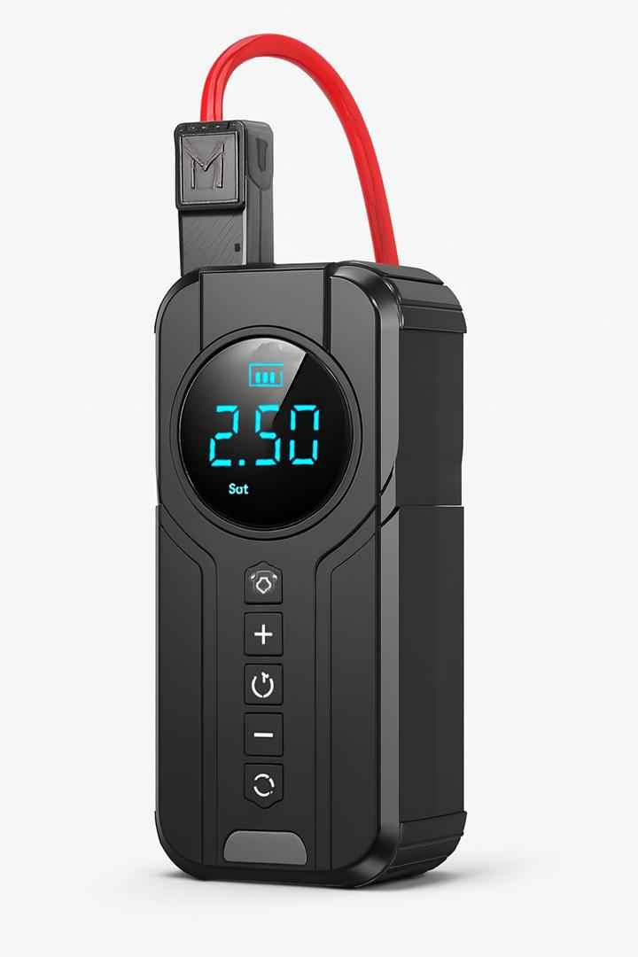 Démarreur de saut de voiture 4 en 1, pompe à Air, batterie externe, - Best Price224